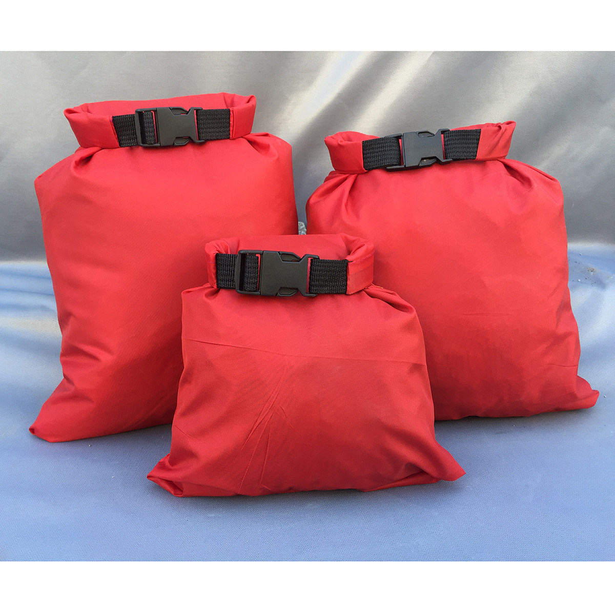Fishing Kayak Storage Bag - 3 stuks waterdichte droge tas van