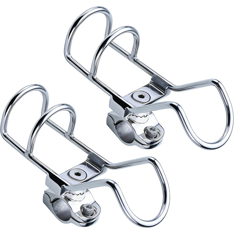 Fishing Kayak Rod Holder - 2 stuks 316 roestvrijstalen hengelhouder 360