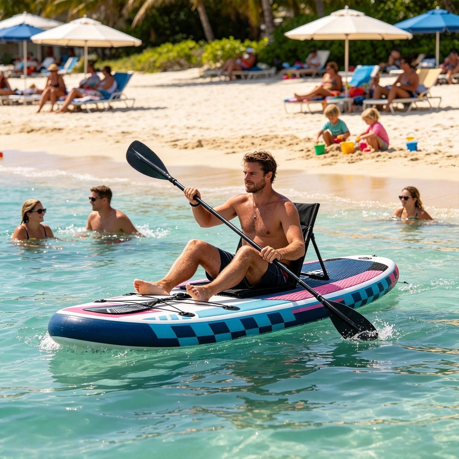 Paddle Board Seat Draagbare fa - Fishing Kayak Paddle recensie en prijs