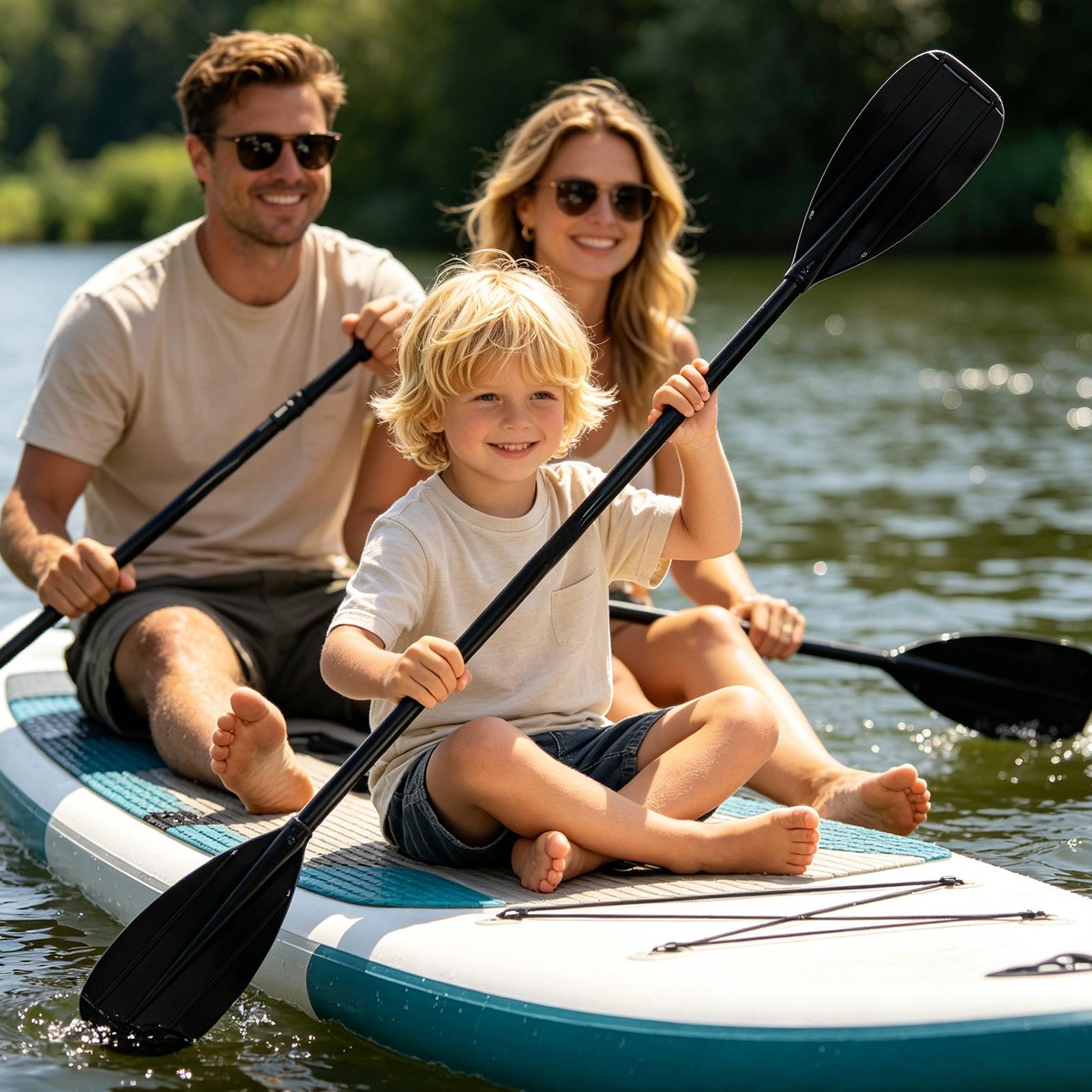 2-delige kajakpeddel van carbo - Fishing Kayak Paddle recensie en prijs