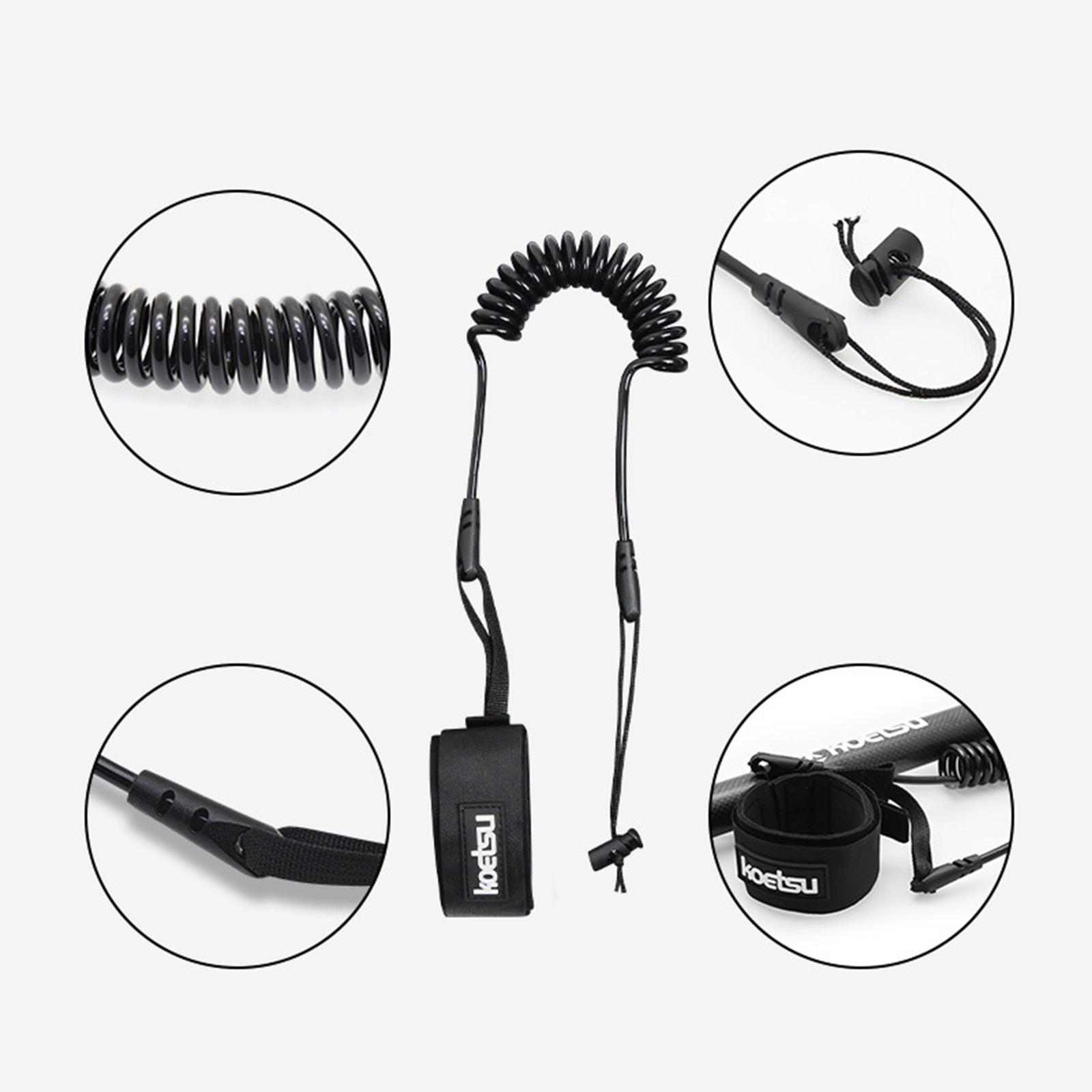 Kajakpeddelriem, opgerolde kaj - Fishing Kayak Paddle Leash recensie en prijs